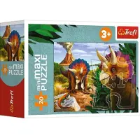 Trefl Puzzle 20 miniMaxi Découvrir le monde des dinosaures 4 (20 pièces)