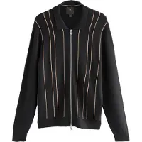 Next Vestes en maille beige foncé / noir