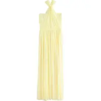 Next Robe de soirée jaune pastel