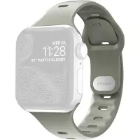 Nomad Sport Slim Strap S/M, sage - Apple Watch 9/8/7 (41mm)/6/SE/5/4 (40mm)/3/2/1 (38mm)