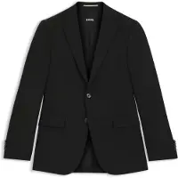 BOSS Veste de costume Regular Fit en laine mélangée