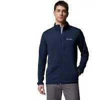 Columbia Essential Hike Grid Full Zip Fleece Bleu S Homme