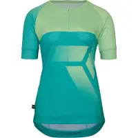 Silvini Wd1432 Stabina Short Sleeve Jersey Vert,Bleu M Femme