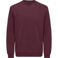 Only & Sons Sweat-shirt 'ONSConnor' lie de vin
