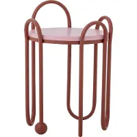 Bloomingville Table d'appoint Whimsica rouge