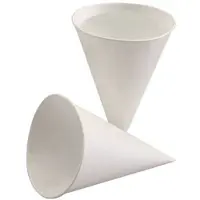 Papstar Gobelet pointu en papier de canne à sucrel