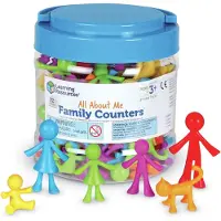 Learning Resources Set petits bonshommes - Ma famille - Set d'apprentissage