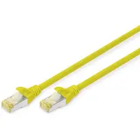 Digitus CAT 6A S/FTP Patchkabel, 3m, gelb