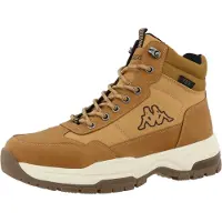 Kappa Bottes pour hommes , doublure chaude, couleur marron, style décontracté