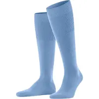 Falke Mi-bas Bleu cornouiller, Unicolore
