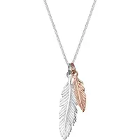 Elli Chaîne 'Feder' or rose / argent