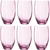 Leonardo Verre Long Drink Leonardo Poesia Rose 460ml (Lot de 6)