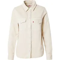 Levi's Essential Western Long Sleeve Shirt Beige M Femme
