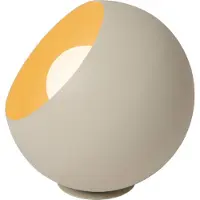 Lucide Lampe de table Doredos Ø 20 cm brun sable
