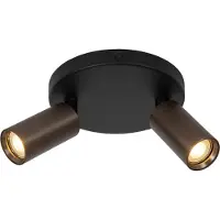 Lucide Ritmo Spot de Plafond Coffee | Ø 15 cm