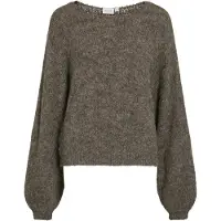 Vila Pull-over 'VIMarley' marron chiné