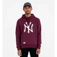 New Era Mlb Regular New York Yankees Hoodie Violet L