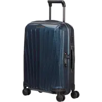 Samsonite Major-Lite Trolley avec 4 roues extensible 55cm, Valise, Bleu