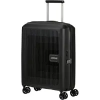 American Tourister Aerostep 55/20-23 36-40l Expandable Trolley Bag Noir