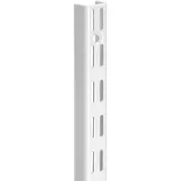 Elfa Crémaillère à double perforation - 1340 mm - blanc