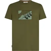 Icebreaker Merino 150 Tech Lite In The Wild Short Sleeve T-shirt Vert XL Homme