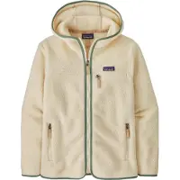 Patagonia Polaire W'S RETRO PILE HOODY femmes - Beige - EU M