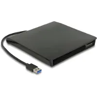 DeLOCK Externes Gehäuse 5.25"Slim SATA Laufwerke 12,7 mm