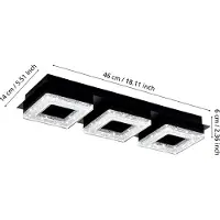Eglo LED plafonnier Fradelo 1 LED