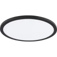 Eglo LED Spot encastré Fueva Flex, Ø 22,5 cm, spot pour tailles de trous de forage universelles, spot encastré plat, faible profondeur d'encastrement 25mm, blanc chaud