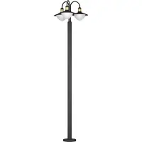 Eglo 97288 - Lampadaire extérieur SIRMIONE 3xE27/60W/230V IP44