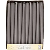 Papstar 10393 Bougie de cire ronde (e) (50 pcs)