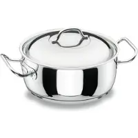 Lacor 72032, Poêle + casserole, Argent
