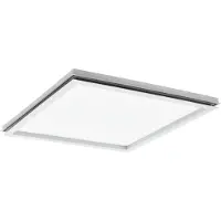 Eglo LAZARAS Applique/plafonnier Lampe éclairage - L45 x l45 x H6 cm - blanc - 22W incl - IP20