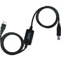 PremiumCord Câble répéteur USB 2.0 et câble de connexion A/M-B/M 10m