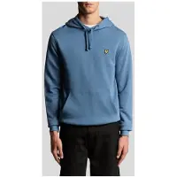 Lyle And Scott Vintage Homme Sweat à Capuche X861 Ocean Sky