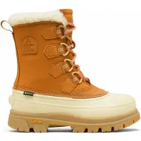 Sorel - Bottes chaudes et imperméables en GORE-TEX - Caribou Horizon GTX W Canyon Gold Honey White pour Femme en Cuir - Taille 40 - Marron