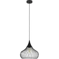 Eglo 43344 STAVERTON E27 Lampe à suspendre Ø365mm Noir
