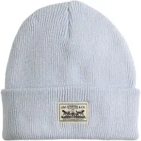 Levis Accessories Backpatch Beanie Bleu,Gris