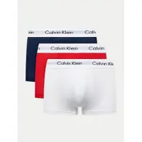 Calvin Klein 0000u2664g Low Rise Boxers 3 Units Blanc XS Homme