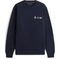 Tommy Hilfiger Small Crest Outline Sweatshirt Bleu S Homme