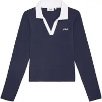 FILA T-shirt 'Cerrione' bleu foncé / blanc