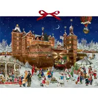 Coppenrath Verlag Calendrier de l'Avent mural - La magie de Noël au château