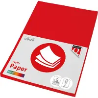 Quantore Papier copie Fastprint A4 80gr rouge vif 100 feuilles