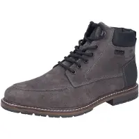 Rieker Bottes à lacets taupe / noir