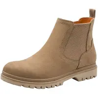 Tamaris Bottines Chelsea élégantes pour femme 1-25440-45, marron