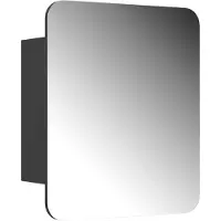 Vicco Armoire de toilette Zino Anthracite 60x50cm avec des étagères, Model 56230