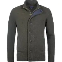 Barbour Vestes en maille vert foncé