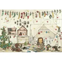 Ars Edition Calendrier de l'avent - Noël avec Anouk | Calendrier mural