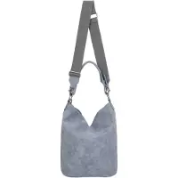Fritzi aus Preußen sac à épaule sac à épaule bandoulière Brigitte X Fritzi Hobo Bag Blue Grey bleu gris