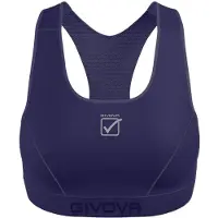 Givova Basic Sports Top Bleu XS Femme